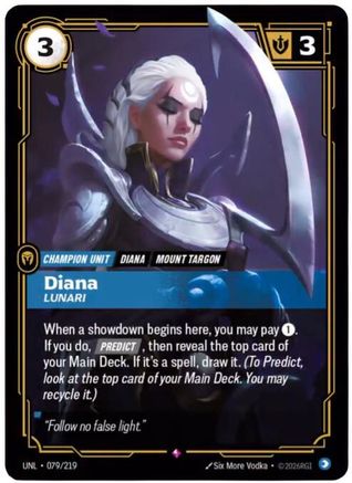 Diana – Lunari (079) Foil - Unleashed