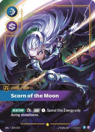 Diana – Scorn of the Moon (Overnumbered) (234) Foil - Unleashed