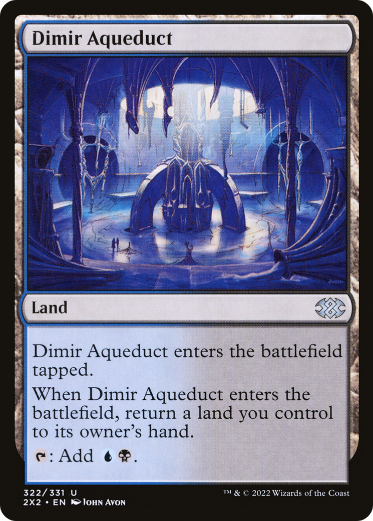 Dimir Aqueduct (322) - Double Masters 2022