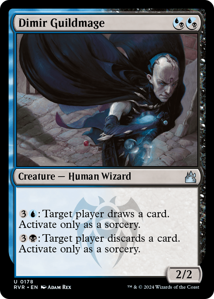 Dimir Guildmage (178) Foil - Ravnica Remastered