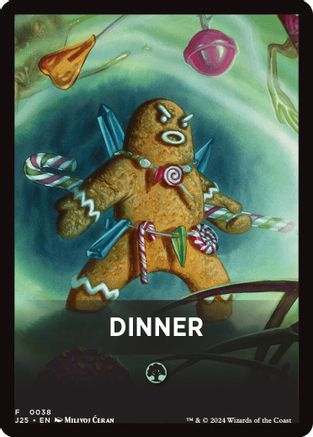 Dinner (Front Card) (038) - Foundations Jumpstart