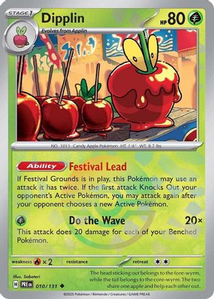 Dipplin (Poke Ball Pattern) (10) Reverse Holofoil - Prismatic Evolutions