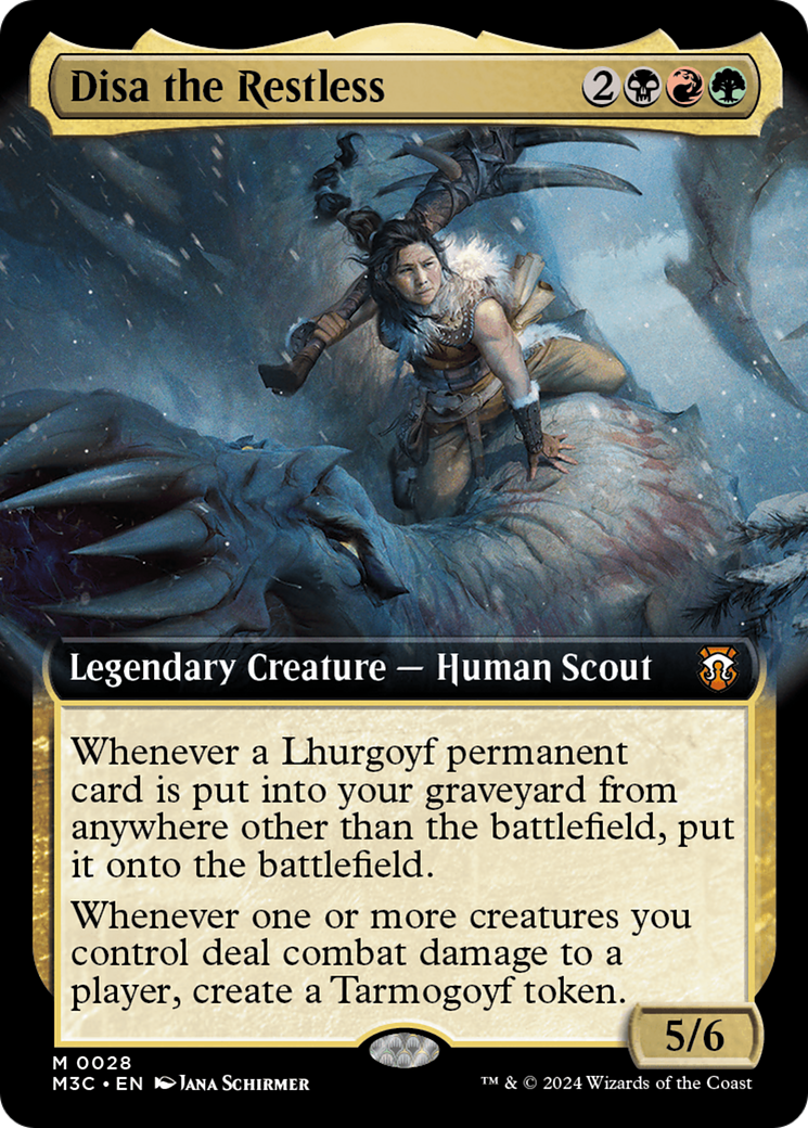 Disa the Restless (Extended Art) (028) - Commander: Modern Horizons 3