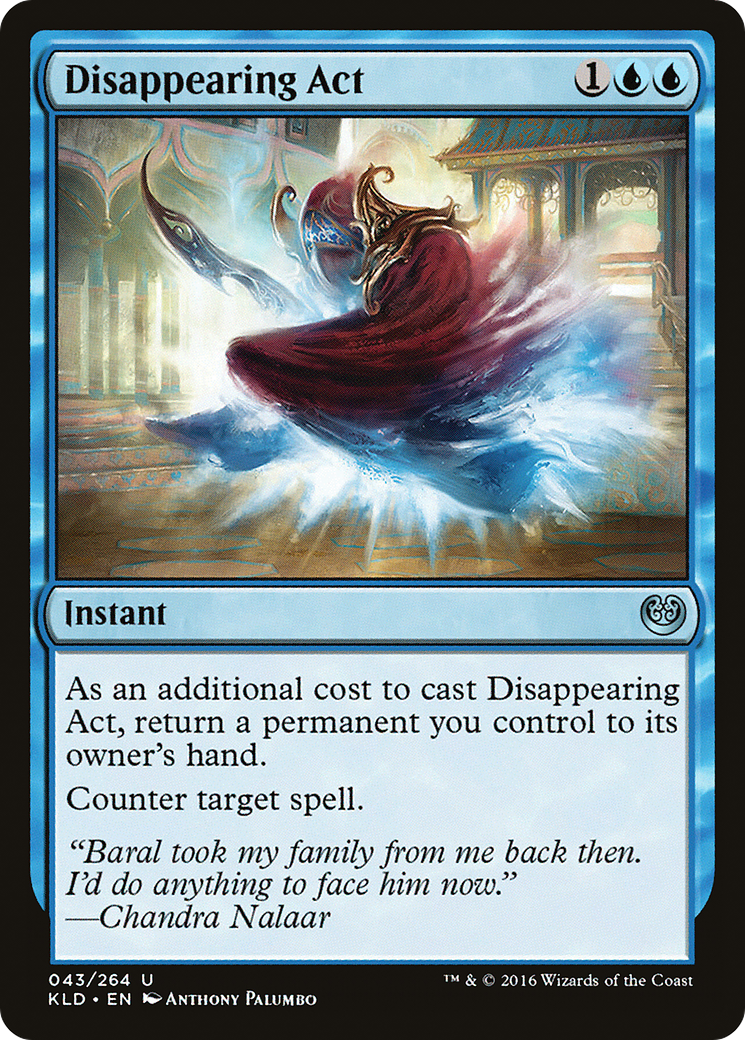 Disappearing Act (043) Foil - Kaladesh