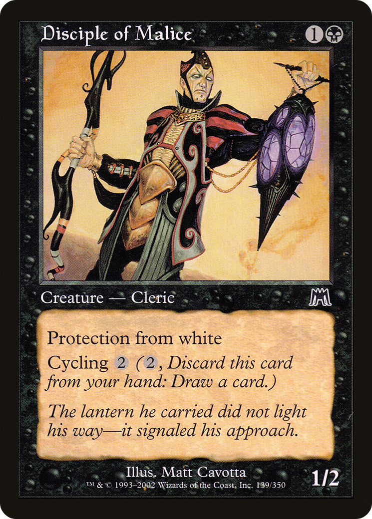 Disciple of Malice (139) Foil - Onslaught