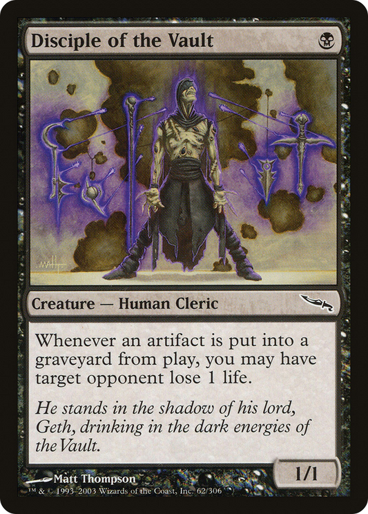 Disciple of the Vault (062) - Mirrodin