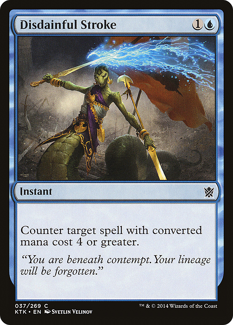 Disdainful Stroke (037) Foil - Khans of Tarkir