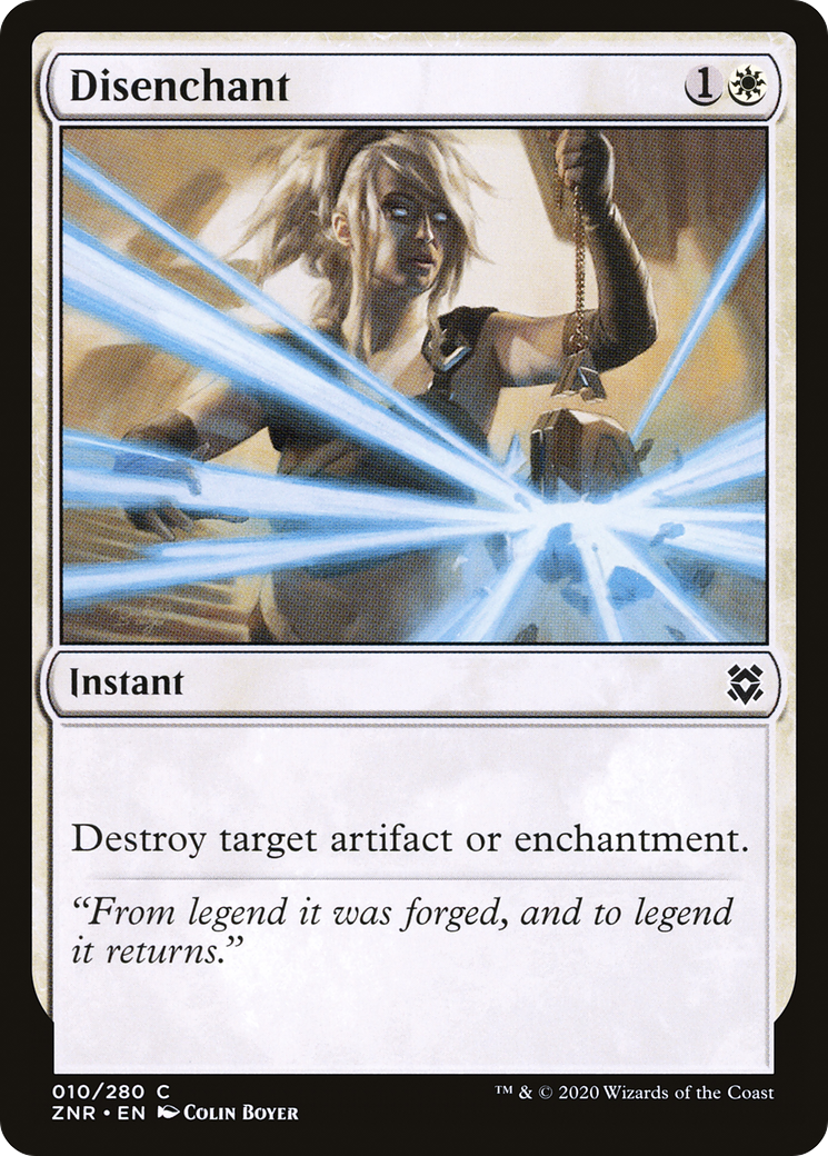 Disenchant (010) - Zendikar Rising Foil