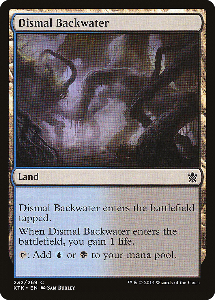 Dismal Backwater (232) Foil - Khans of Tarkir