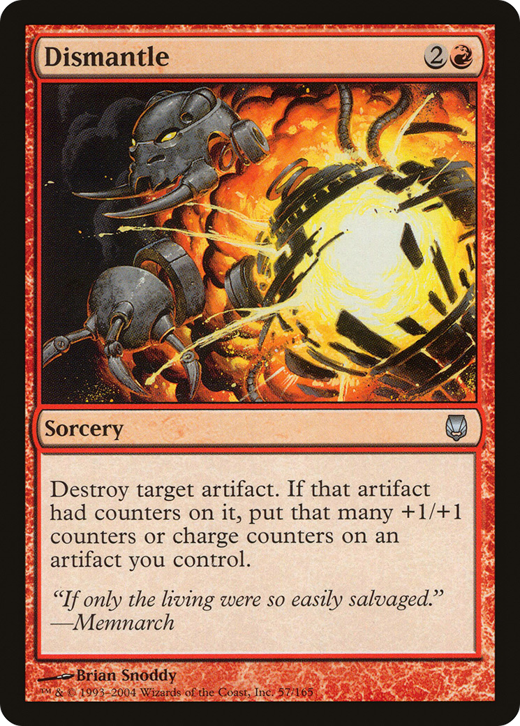 Dismantle (057) Foil - Darksteel