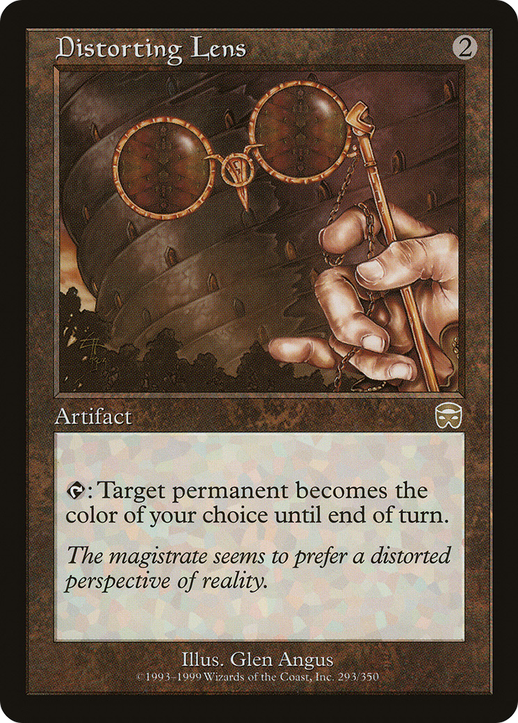 Distorting Lens (293) Foil - Mercadian Masques