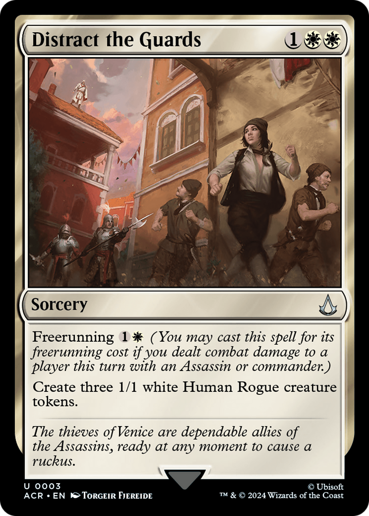 Distract the Guards (003) Foil - Assassin's Creed