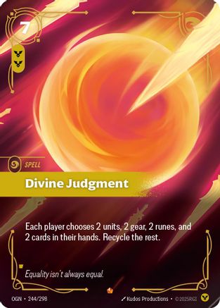 Divine Judgment (244) Foil - Origins