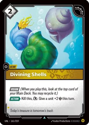 Divining Shells (161) - Unleashed