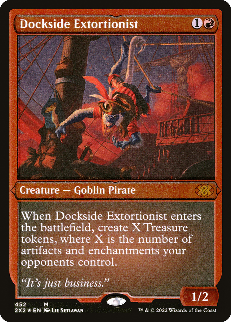Dockside Extortionist (452) Etched Foil - Double Masters 2022