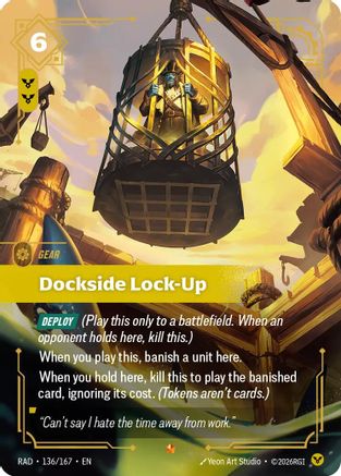 Dockside Lock-Up (136) Foil - Radiance