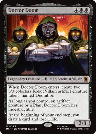 Doctor Doom (095) Foil - Marvel Super Heroes