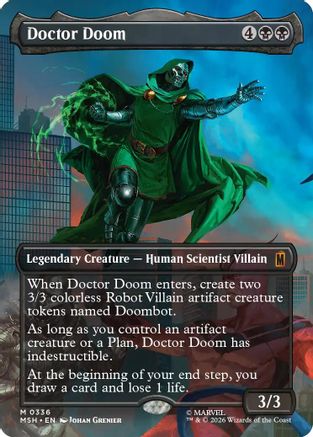 Doctor Doom (Borderless) (336) - Marvel Super Heroes