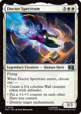 Doctor Spectrum (590) Foil - Commander: Marvel Super Heroes