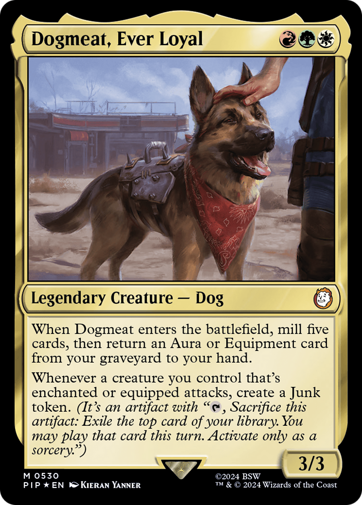 Dogmeat, Ever Loyal (530) Surge Foil - Fallout