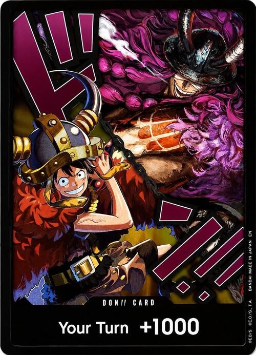 DON!! Card (Alternate Art) (Luffy and Loki) Foil - OP17