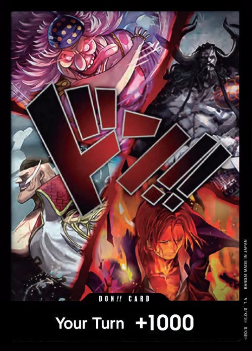 DON!! Card (Alternate Art) (The Four Emperors) Foil - OP17