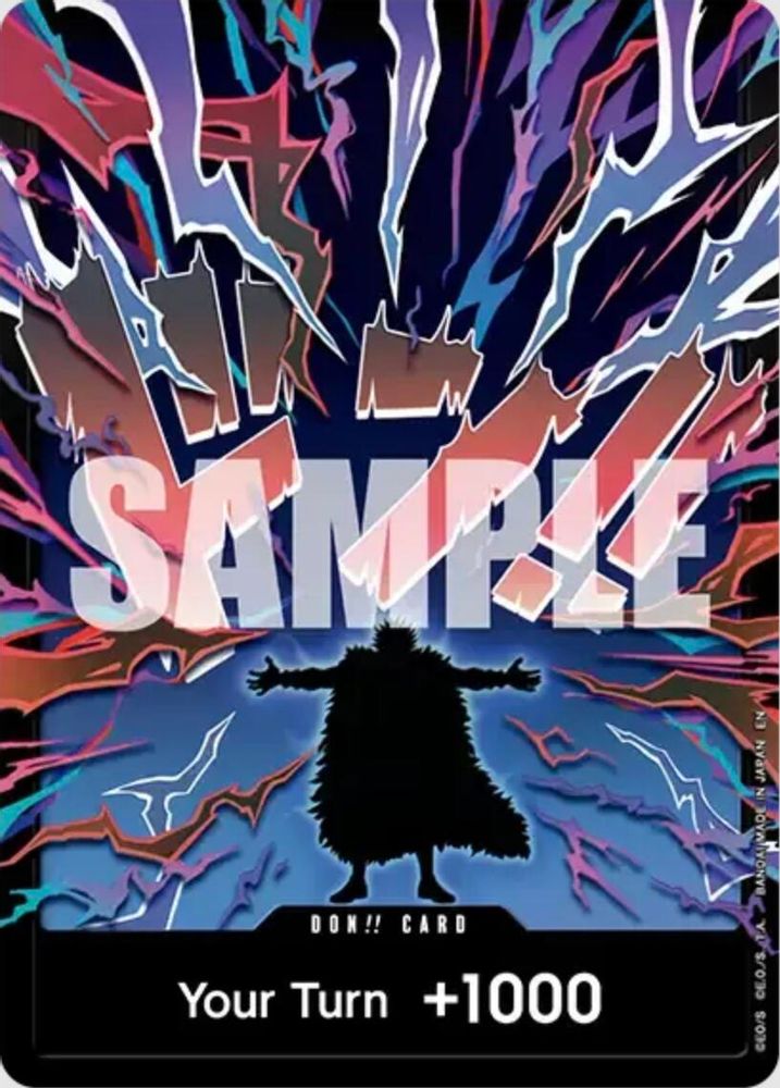 DON!! Card (Double Pack Set Vol. 12) (Rocks D. Xebec) Foil - OP17