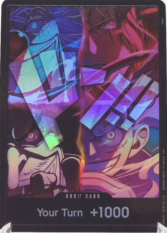 DON!! Card (English Version 2nd Anniversary Set) Foil - One Piece Promotion Cards