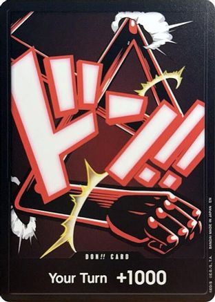 DON!! Card (Gear 4 Luffy) Foil - PRB02