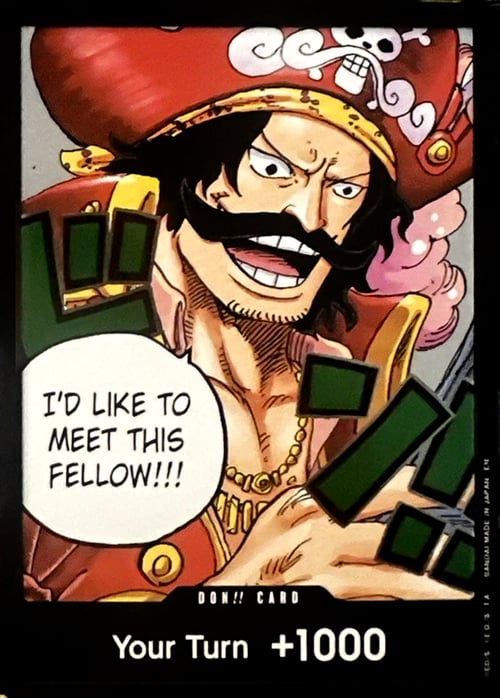 DON!! Card (Gol.D.Roger) Foil - OP13