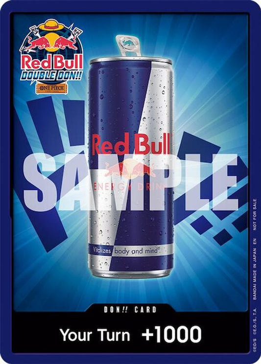 DON!! Card (Red Bull Don!!) Foil - One Piece Promotion Cards
