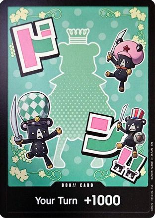 DON!! Card (Sugar) Foil - PRB02