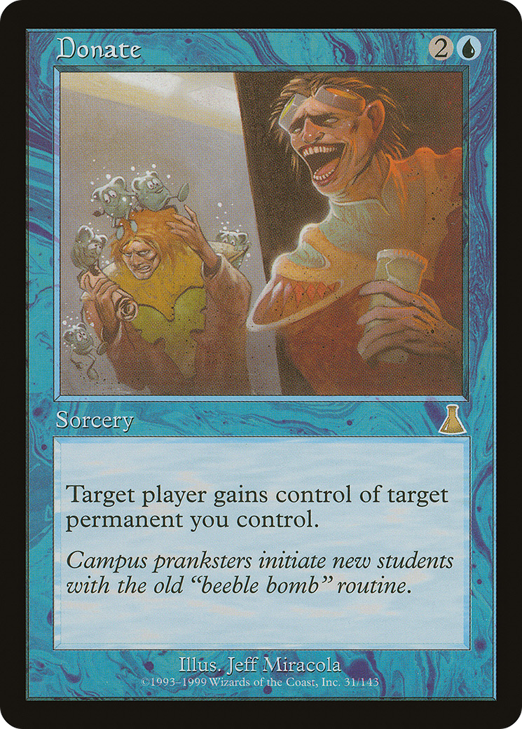 Donate (031) Foil - Urza's Destiny