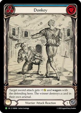 Donkey (Extended Art) (FAB484) Rainbow Foil - Flesh and Blood: Promo Cards