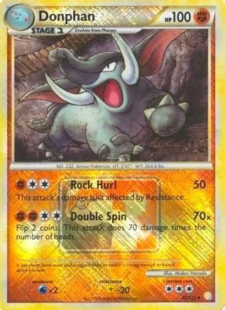 Donphan (League Promo) (40) Reverse Holofoil - HeartGold & SoulSilver
