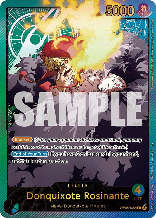 Donquixote Rosinante (SPR) (OP05-022) Foil