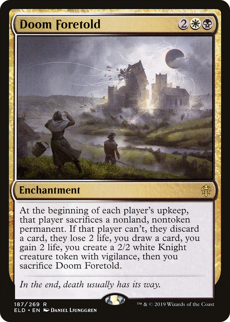 Doom Foretold (187) - Throne of Eldraine Foil
