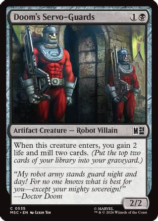 Doom's Servo-Guards (535) - Commander: Marvel Super Heroes