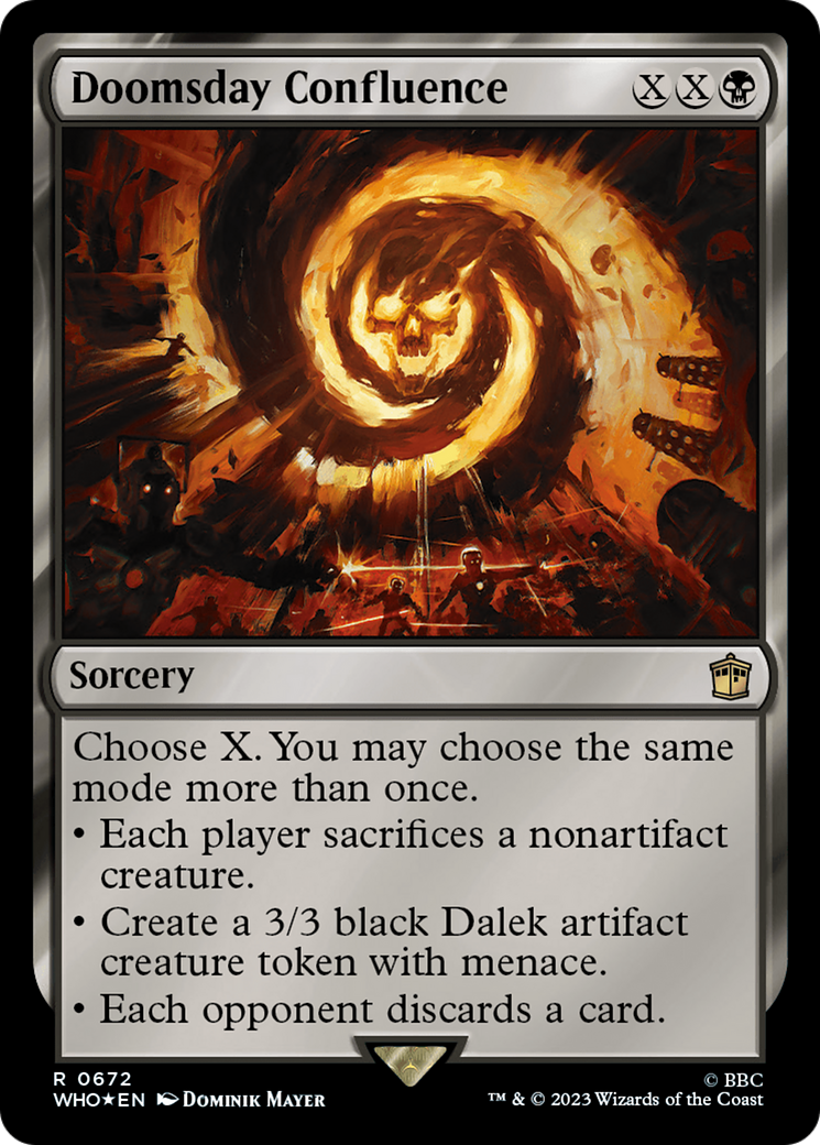 Doomsday Confluence (672) Surge Foil - Doctor Who