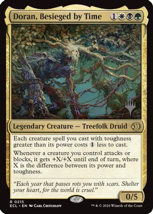 Doran, Besieged by Time (Promo Pack) (215) - Lorwyn Eclipsed