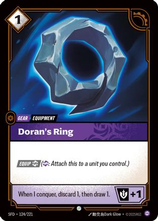 Doran's Ring (124) Foil - Spiritforged