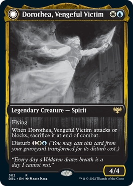 Dorothea, Vengeful Victim // Dorothea's Retribution (502) - Innistrad: Double Feature Foil