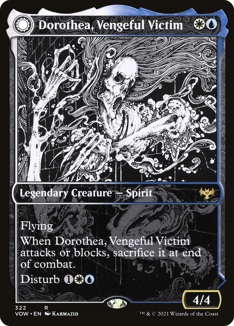 Dorothea, Vengeful Victim // Dorothea's Retribution (Showcase) (322) - Innistrad: Crimson Vow Foil