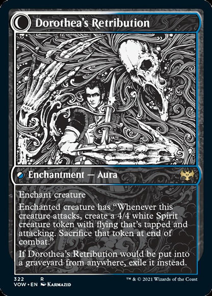 Dorothea, Vengeful Victim // Dorothea's Retribution (Showcase) (322) - Innistrad: Crimson Vow Foil