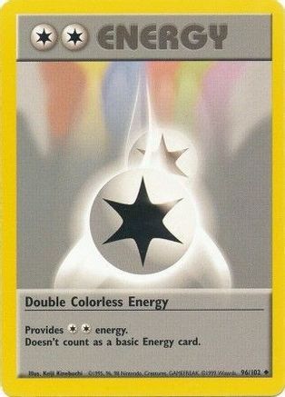 Double Colorless Energy (96) - Base Set