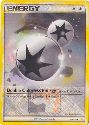 Double Colorless Energy (League Promo) (103) Reverse Holofoil - HeartGold & SoulSilver