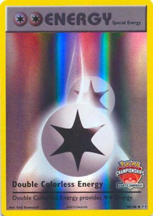 Double Colorless Energy (North America Championships) (90) Holofoil - Evolutions