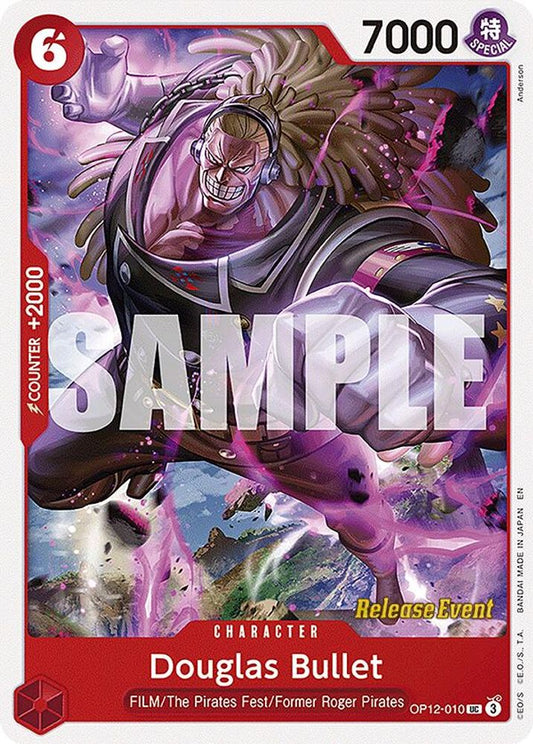 Douglas Bullet (OP12-010) Release Event Cards