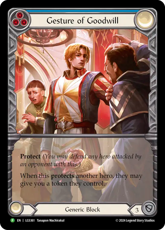 Gesture of Goodwill (LGS361) Rainbow Foil - FaB Promos