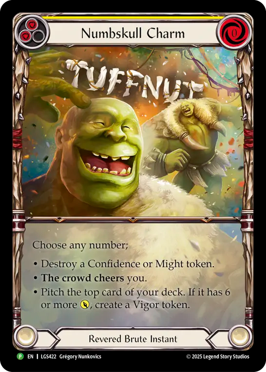 Numbskull Charm (LGS422) Rainbow Foil - FaB Promos
